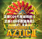 正版CQ9不夜城导航（正版CQ9不夜城导航）  第1张